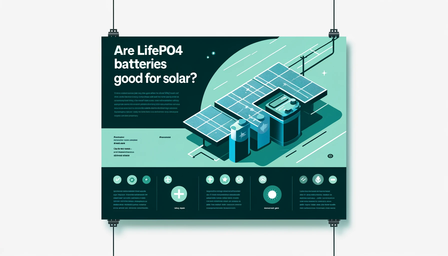 Are LiFePO4 batteries good for solar