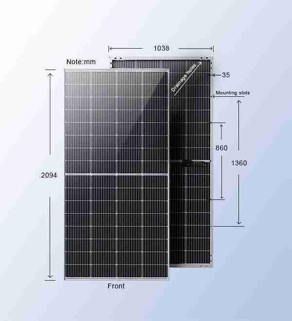 460W Solar Panel | Monocrystalline Panel - Image 2
