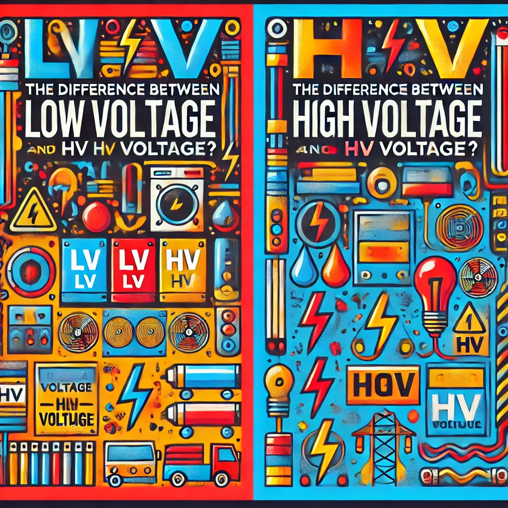 What is the difference between LV and HV voltage?