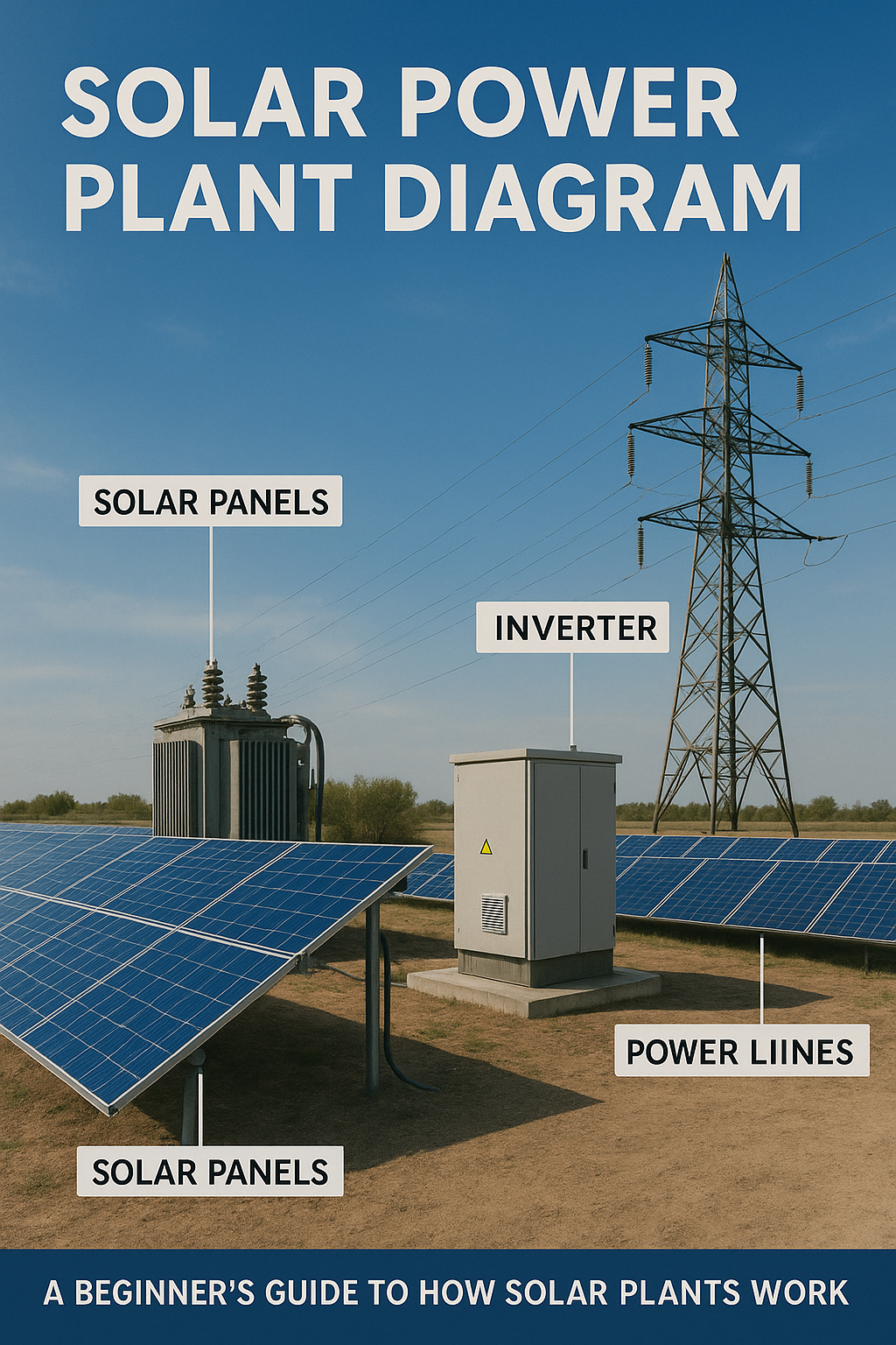 Solar Power Plant Diagram